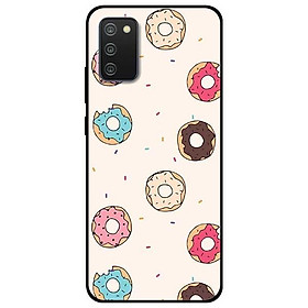 Ốp lưng dành cho Samsung A02 - A02s - A7 2018 mẫu Họa Tiết Bánh Donut