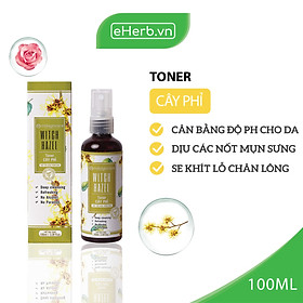 Toner Cây Phỉ Cân Bằng Độ PH, Se Khít Lỗ Chân Lông & Phục Hồi Da Từ Chiết Xuất Cây Phỉ MILAGANICS 100ml (Chai)