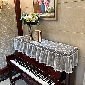 Mua Khăn phủ đàn piano cơ đàn piano điện tử 88 phím phong cách Châu Âu cổ điển sang trọng chống bụi chống xước - Hàng chính hãng