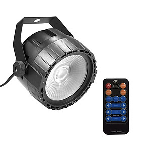 10W RGB UV COB LED Par Light Wireless Remote Control Stage Bright Smooth Lighting Lamp DJ DMX Lights for Party Bars Show