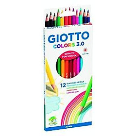 Hộp chì màu 12 màu GIOTTO Color 3.0