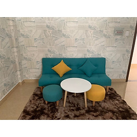 Bộ ghế sofa bed giường xanh dương 1m7x90 PHKH5