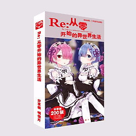 Hộp ảnh Postcard Re:Zero − Bắt đầu lại ở thế giới khác ver 2 thiết kế độc đáo