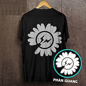 Áo Thun Nam Phản Quang Flower, Áo Uninsex, Tay Ngắn, Cổ Tròn, Có Áo Thun Size Lớn 2XL, 3XL, 4XL, XXL, XXXL, XXXXL