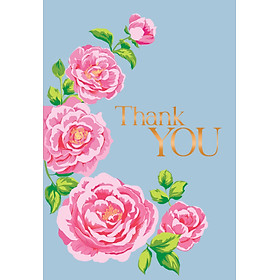 Thiệp Thank Rose