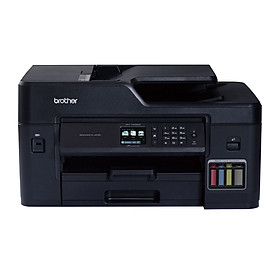 Máy In Brother MFC-T4500DW Đa Chức Năng (In, Scan. Copy) Có Chức Năng Fax, In Phun Màu Hệ Thống Tiếp Mực Ngoài, Đảo Mặt Tự Động, Kết Nối Wifi, USB 2.0, Khổ Giấy A3, Khay ADF - Hàng Chính Hãng