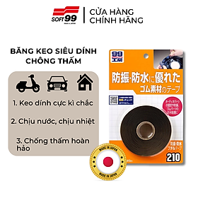 Băng Keo Hợp Chất Carbon Butyl Tape B-210 SOFT99 Japan