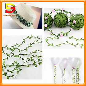 Mua Cuộn Dây Lá Giả Trang Trí Nội Thất  Cafe  Làm Đồ Handmade Dài 5 Mét DG-72