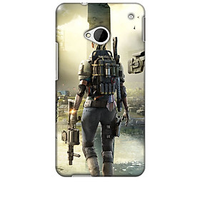 Ốp lưng dành cho điện thoại HTC M7 hinh PUBG Mẫu 04