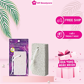 Đá tự nhiên chà gót chân, da chết kai estiful foot care goods 000hb0306 chiết xuất đá bọt biển từ thiên nhiên