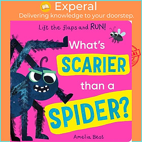 Hình ảnh Sách - What's Scarier than a Spider? by Amelia Best (UK edition, boardbook)