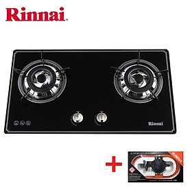 Mua Bếp gas âm Rinnai RVB-2BG(B)N  Chén đồng có đầu hâm  Ngắt gas tự động - Hàng chính hãng