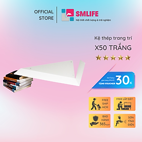 Kệ sách treo tường X50