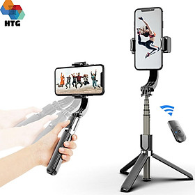 Gậy Selfie Chống Rung Điện Tử Gimbal L08 Có Bluetooth - Có Chân Đỡ Tự Đứng - Kéo Dài Tới 86cm