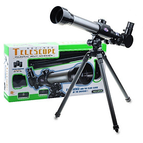 Mua Kính Viễn Vọng Thiên Văn Khúc Xạ Telescope 40X Kèm Thị Kính Và La Bàn Cho Bé Khám Phá Thế Giới