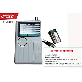 Mua Máy test cáp mạng NF-3468 đa năng (test RJ45  RJ11  USB  BNC) - hàng chính hãng