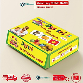 Sách - Thẻ Học Thông Minh Flashcard song ngữ Việt - Anh 19 Chủ Đề