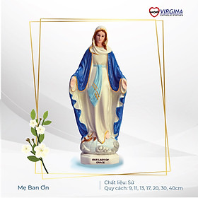 Mua Mẹ Ban Ơn 15cm - Chất liệu sứ