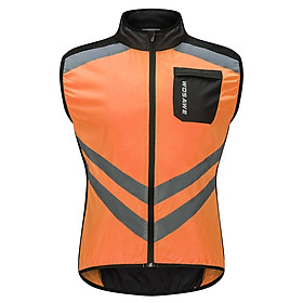 Áo khoác phản quang cho nam đi xe đạp và các hoạt động thể thao ngoài trời