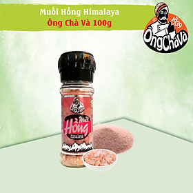 Muối Hồng Himalaya Ông Chà Và 100g Cối Xay (Himalaya Pink Salt)