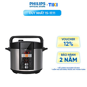 Mua Nồi áp suất điện tử PHILIPS 5L HD2136 - Hàng Chính Hãng