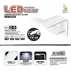 Đèn led bể cá, đèn led thủy sinh bể cá Jeneca D-9, D11, D-13 thiết kế xoay 90 độ độc đáo (cao cấp)