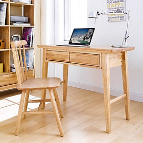 Mua Bàn Làm Việc Nhỏ NB-Natural Gỗ Tự Nhiên Ibie OTDSNBNR (100 x 42 cm)