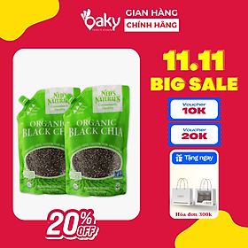 (Combo 2 Túi) Hạt Chia Ned Nature  Nhập Khẩu Mỹ - Túi 400g