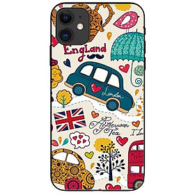 Ốp lưng dành cho Iphone 12 Mini mẫu Họa Tiết England