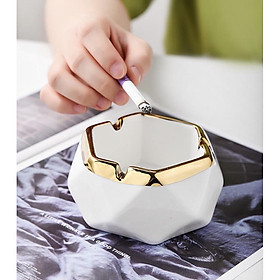 Mua GẠT TÀN BẰNG SỨ CAO CẤP SANG TRỌNG HÌNH LỤC LĂNG - VD84