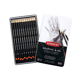 Set 24 Bút Kí Họa Nhập Khẩu Anh DERWENT (9B-9H)