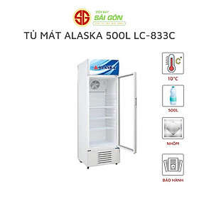 Tủ Mát Alaska 500L LC-833C-HÀNG CHÍNH HÃNG GIAO 2H TP HCM