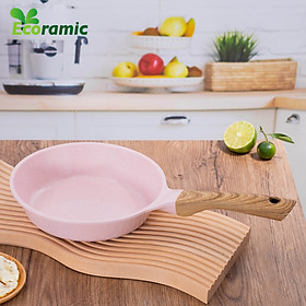 Chảo Chống Dính Ecoramic Platinum Vân Đá Cao Cấp Đáy Từ Chính Hãng, Siêu Bền, Dùng cho mọi loại bếp, Bảo hành 2 tháng