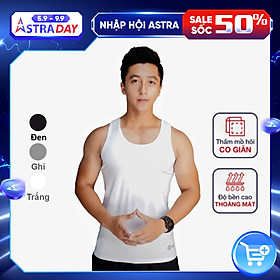 Áo ba lỗ nam/ 3 lỗ nam cao cấp, sợi cotton mềm mịn siêu thoáng mát, thấm hút mồ hôi cực tốt, co dãn 4 chiều MRM FASHION