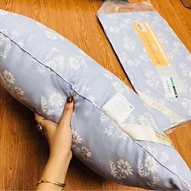 Mua Combo 2 ruột gối đầu cao cấp hoa nhí xanh