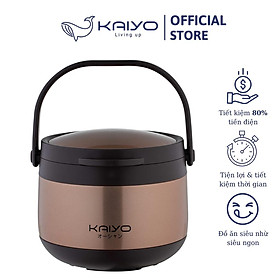 Mua Nồi ủ chân không KAIYO  màu vàng đồng  dung tích 3 0 lít