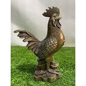 Mua tượng gà trống bằng đồng