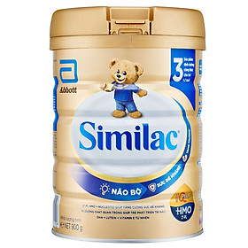Sữa Bột Cho Bé Similac Eye-Q 3 HMO 900g Gold Label