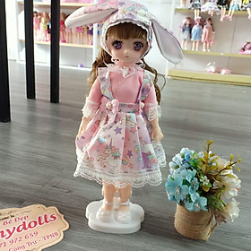 Búp Bê Anime mắt long lanh cao 30cm kèm váy và giày