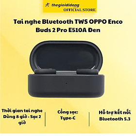 Mua Tai nghe Bluetooth TWS OPPO Enco Buds 2 Pro E510A Đen - Hàng chính hãng