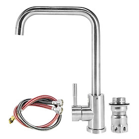 Vòi Rửa Chén Lạnh Inox 304 Eurover 6046