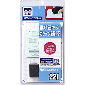 Bộ Sữa Chữa Vết Lõm Sâu Trên Sơn Xe Stone Chip Repair Kit B-221 Soft99 Japan