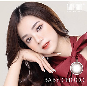 Kính áp tròng Baby Choco 3Da choco 14.0mm - FAIRY SHOP CONTACT LENS