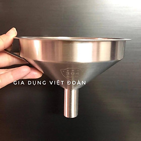 Mua Phễu Inox 304 Có Lưới Lọc Cao Cấp - Quặng Inox Nhiều Size- Dụng Cụ Nhà Bếp