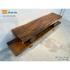 Mua Kệ Gỗ Me Tây  Kệ Tivi Giá Rẻ  Kệ Gỗ Me Tây Nguyên Tấm Dài 2 17m Rộng 42cm Cao 52cm