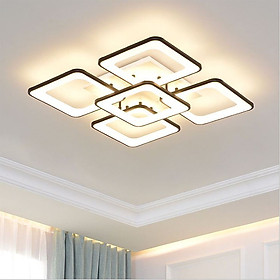 Đèn led ốp trần trang trí - đèn trần trang trí - đèn cánh vuông hiện đại