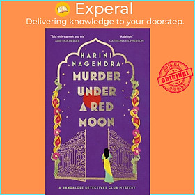 Sách - Murder Under a Red Moon - A 1920s Bangalore Mystery by Harini Nagendra (UK edition, paperback)