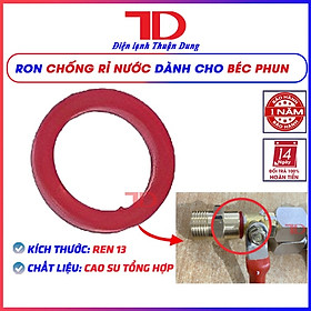 [Quà tặng không bán] Ron chống rỉ nước dành cho béc phun, vòng đệm cao su giúp chống rò rỉ nước, Gioăng Cao Su, Ron Cao Su - Điện Lạnh Thuận Dung