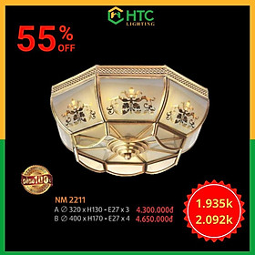 Mua Đèn ốp trần dạng mâm trang trí phòng khách  phòng ngủ- sử dụng bóng LED tiết kiệm điện  độ bền cao