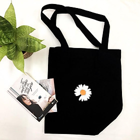 ~ BEST SELLER ~ Túi Tote Đen Hoa Cúc Daisy